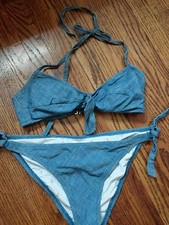Lands End Swimsuit Chambray
