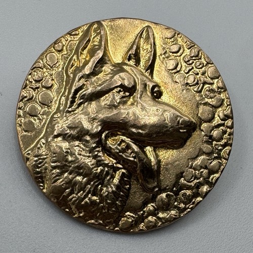 Bouton ancien chien - ancien, berger