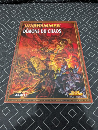 Warhammer livre armée - livre, d'armée