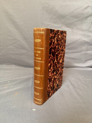 Livre cuir relié pied - relié, de
