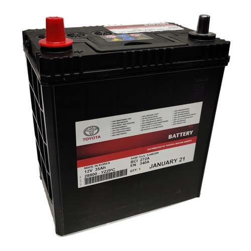 Toyota batterie 12v 35ah - toyota,