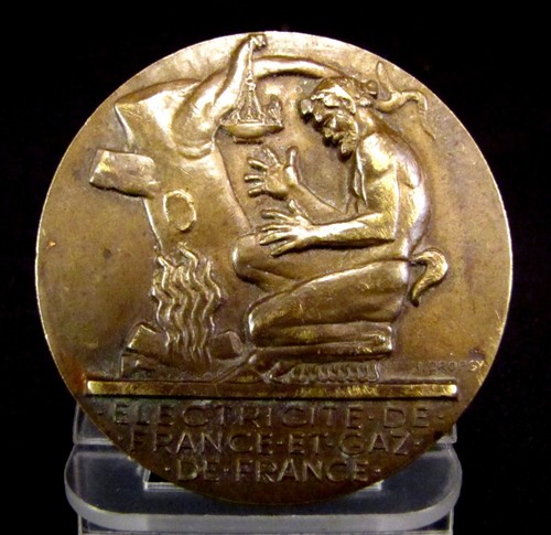 Ancienne médaille bronze - médaille, en