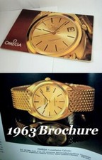 OMEGA Brochure Modèles Or 18k