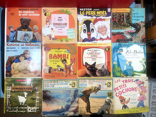 Lot disques walt - lot, de