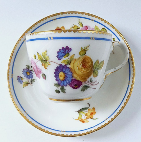 Tasse soucoupe porcelaine - et,