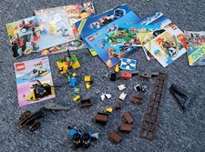 lot Lego Pirate: set 6234   1481  1970   space city chateau  vintage