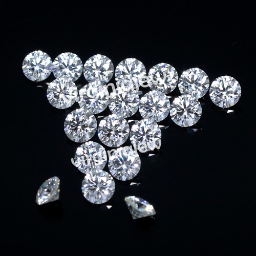 Diamant blanc rond certifié
