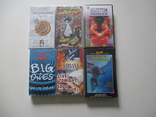Rare video vhs hard rock - vhs,