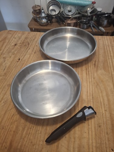 Poêles inox 10 tefal - inox,