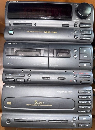 Sony mhc c33 - sony, hi-fi