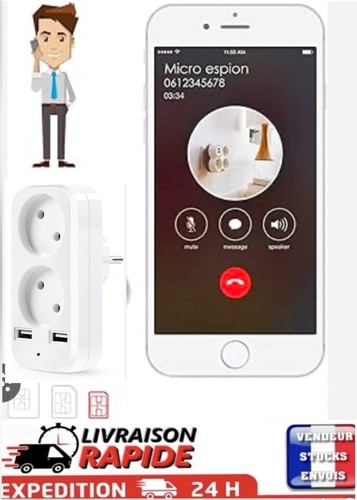 Micro espion gsm écoute - espion,