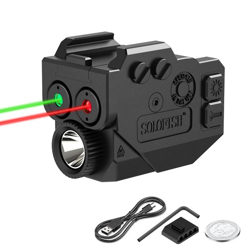 Solofish green red - green+red, laser