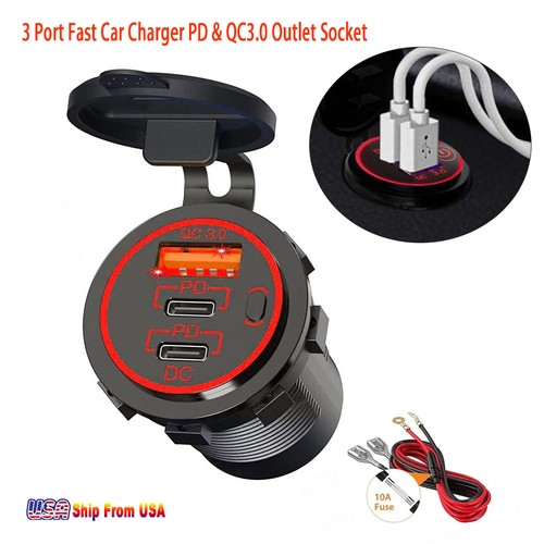 Car charger socket 12v 24v - charger, 12v/24v