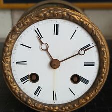 ancien mécanisme mouvement de pendule au fil diamètre encastrement 89 mm