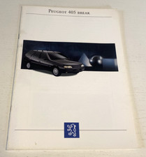 Brochure de Vente  PEUGEOT 405