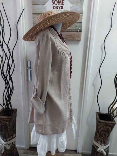 Chemise tunique lin jacqueline - chemise,