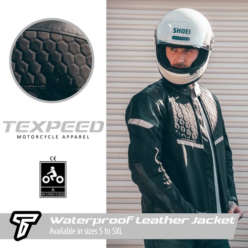 Moto cuir veste imperméable - veste,