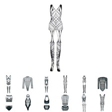 Body résille pour homme