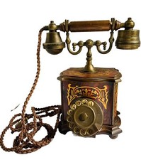 Telcer Italy Wood Brass Metal