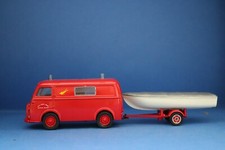 Pompier Solido Peugeot D4A avec bateau