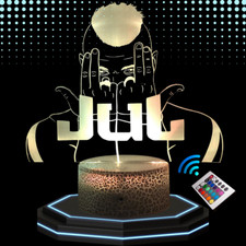 Lampe chevet 3D LED Jul