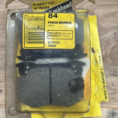 Plaquette frein avant turbo - frein,