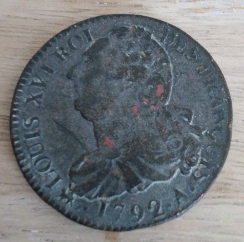 Sols louis xvi 1792a - xvi,