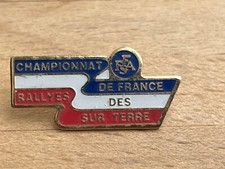 c  PINS PIN CAR RALLYE SUR TERRE FFSA