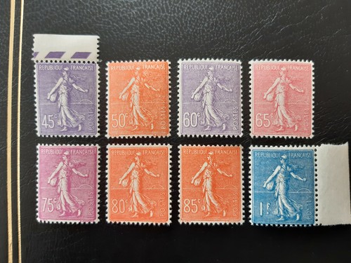Timbres neufs france - neufs, semeuses