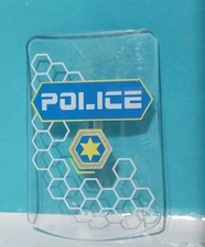 PLAYMOBIL BOUCLIER AGENT DE POLICE SPATIALE AGENTS REF 70018 70022