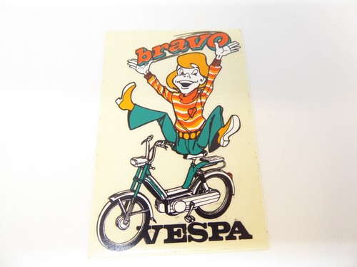 Autocollant sticker vespa - -,