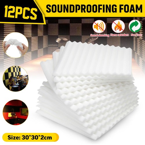 12pcs 30x30x2cm acoustique - 12pcs,