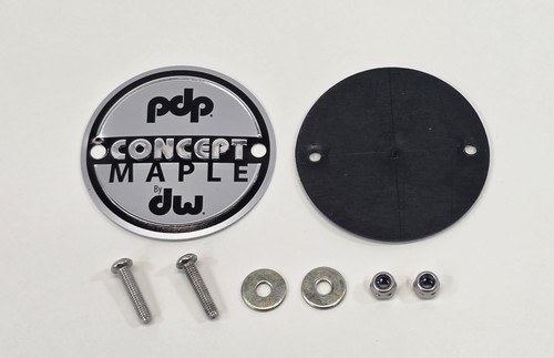 Pdp concept maple drum badge - maple,