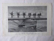 12/1930 PUB DORNIER DO-X