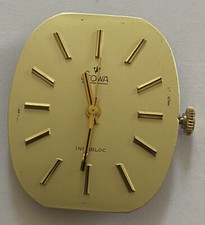 CADRAN + MOUVEMENT MECANIQUE MONTRE DE MARQUE STOWA @ AS 1880 @ DIAL + MOVEMENT