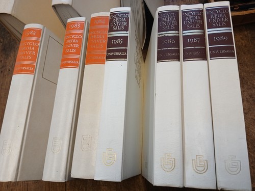 Encyclopaedia universalis - encyclopaedia,