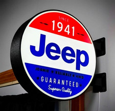 Enseigne Lumineuse Jeep LED -