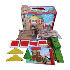 Jeujura Mon Chalet en Bois 135 Pièces – Jeu de Construction Complet + Notice