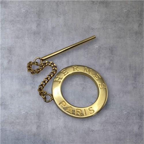 Bague écharpe hermes cercle - hermes,