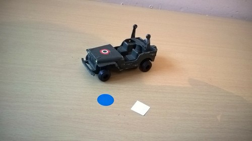 Gevarm jeep incomplete - jeep,