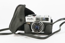 MINOLTA HI-MATIC F Objectif MINOLTA 38mm f/2,7 Étui ( Lire descriptif )