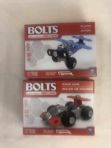 Meccano bolts race car and - ,