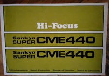 Notice caméra Super 8 SANKYO CME 440