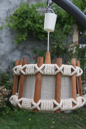 Lustre luminaire lampe vintage - luminaire,
