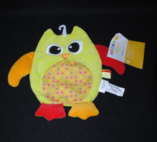 Doudou plat chouette hibou