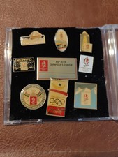 Coffret 9 pins jeux olympiques albertville 92