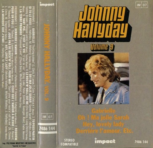 Johnny hallyday volume - volume, 9