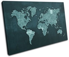 World Atlas Antique Vintage