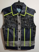 New! One-Of-A-Kind style~ Erfrni Neon Green Jacket/vase