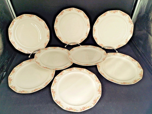 Série assiettes porcelaine - série, 8